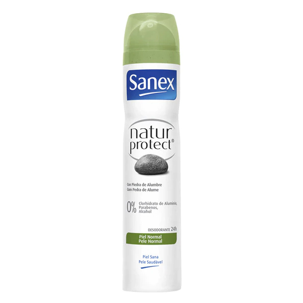 Deodorant Spray Natur Protect 0% Sanex (200 ml)