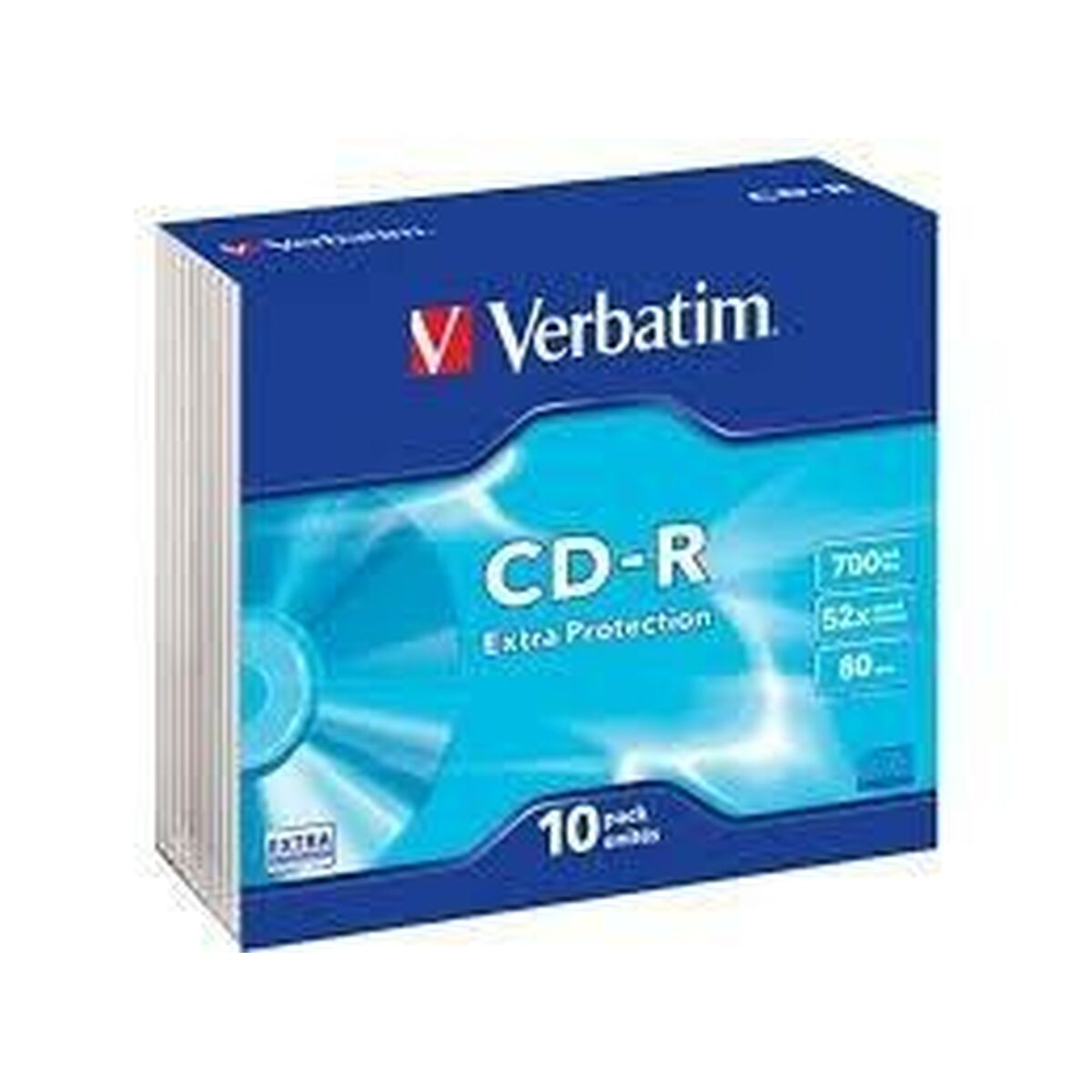 CD-R Verbatim CD-R Extra Protection 10 Unități 700 MB 52x