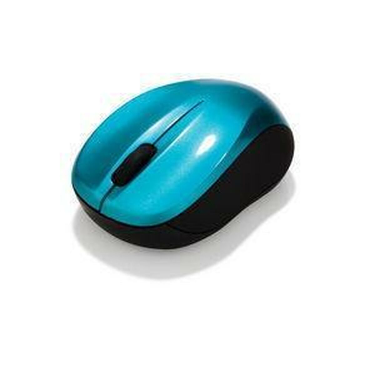 Mouse Fără Fir Verbatim Go Nano Compact Receptor USB Negru Turquoise 1600 dpi