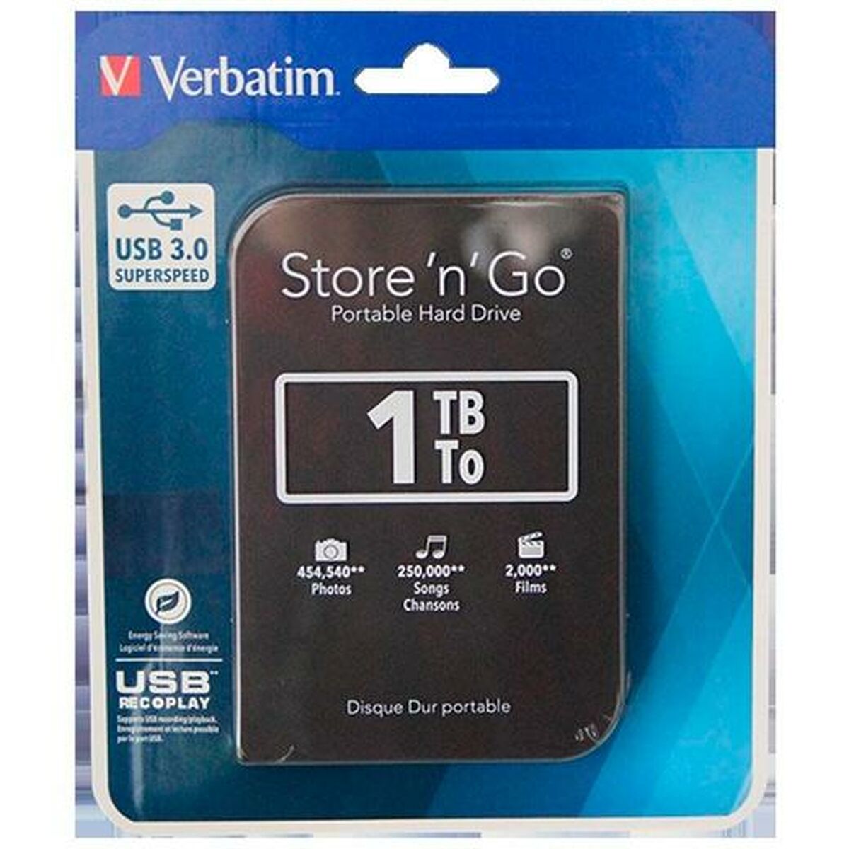 Hard Disk Verbatim 50466 1 TB