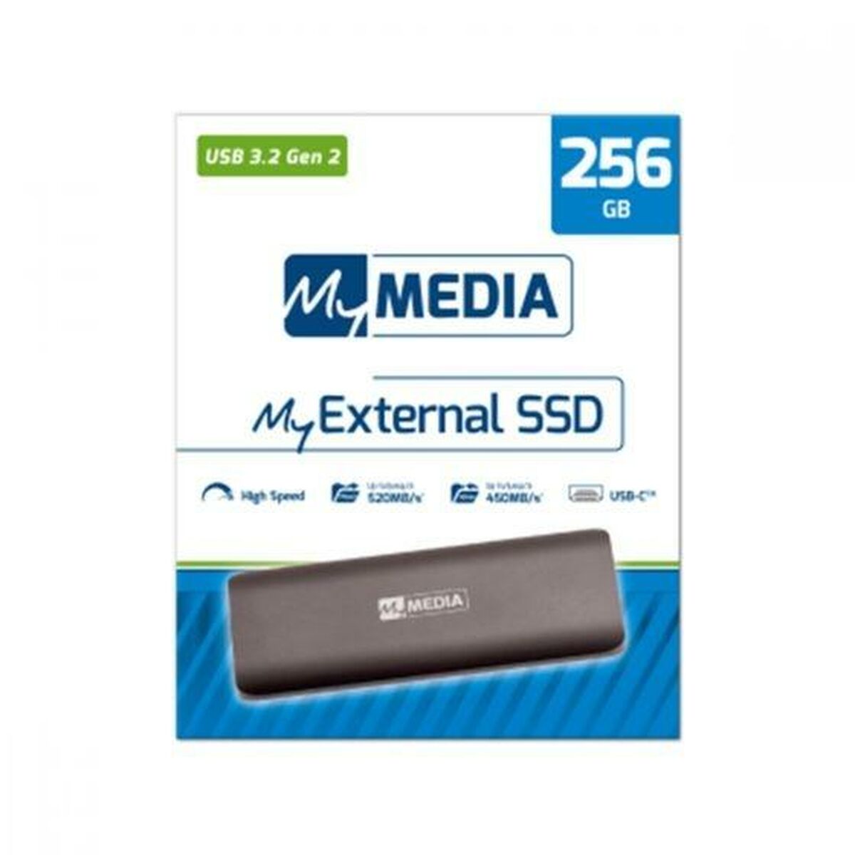 Memorie USB MyMedia 256 GB Negru