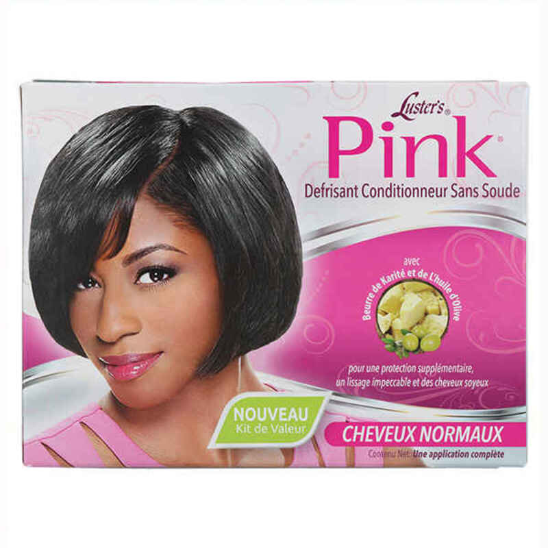 Tratament Capilar pentru Întinderea Părului Luster  Pink Relaxer Kit Regular