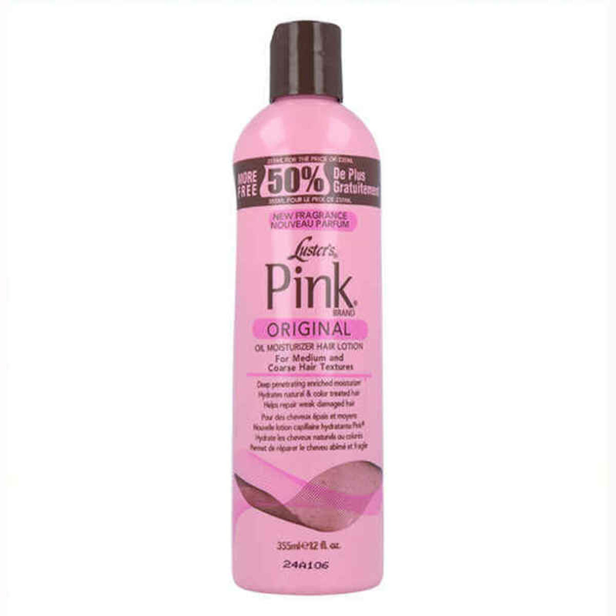 Loțiune Capilară Luster Pink Oil Moist (355 ml)