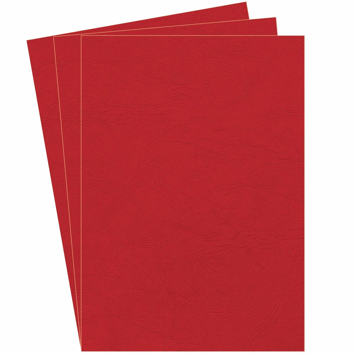 Binding Covers Fellowes Delta 100 Unități Roșu Închis A4 Carton