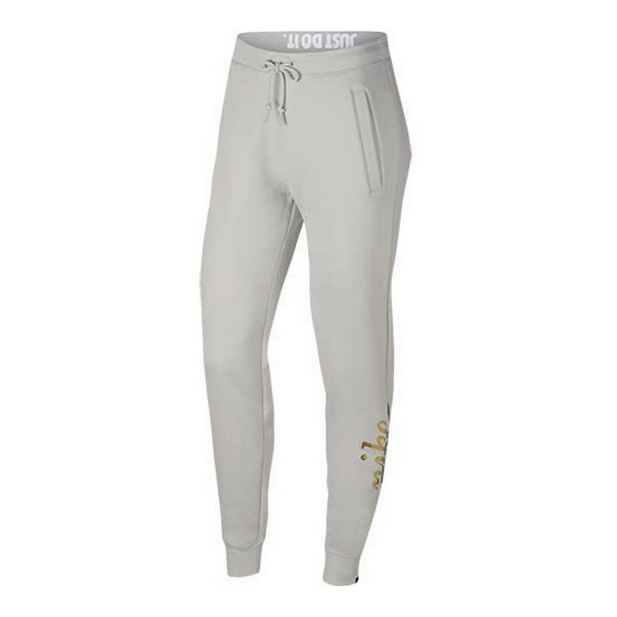 Pantalon de Trening pentru Adulți Nike NSW RALLY PANT REG METALLIC AJ0094 092 Gri (L)