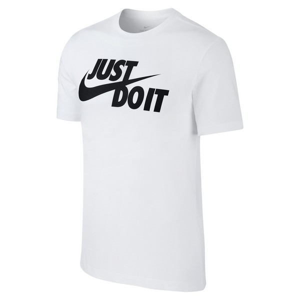 Tricou cu Mânecă Scurtă Bărbați Nike Sportswear JDI AR5006 100 Alb - Mărime XL
