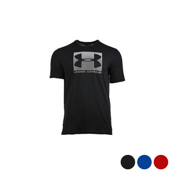Tricou cu Mânecă Scurtă Bărbați Under Armour Boxed Sportstyle - Culoare Negru Mărime L