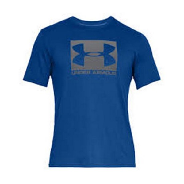 Tricou cu Mânecă Scurtă Bărbați Under Armour Boxed Sportstyle - Culoare Roșu Mărime M