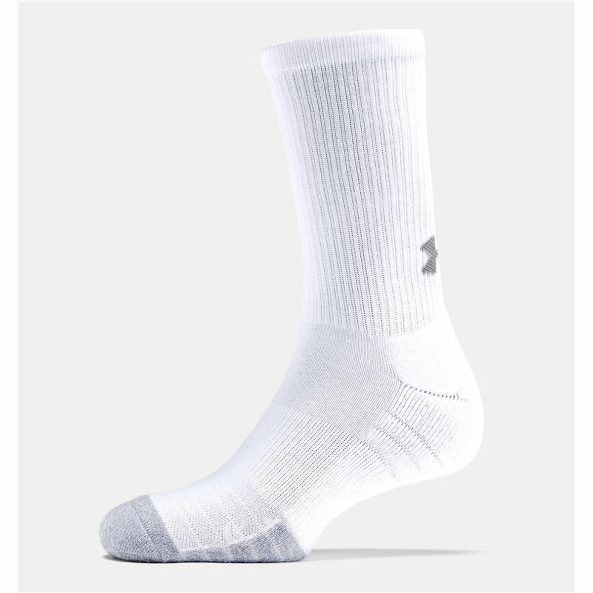 Șosete Sport Under Armour Heatgear 3 Unități Alb - Mărime la picior 47-50