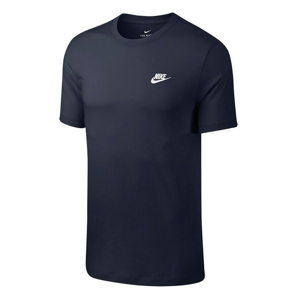 Tricou cu Mânecă Scurtă Bărbați Nike NSW CLUB TEE Bleumarin - Mărime L