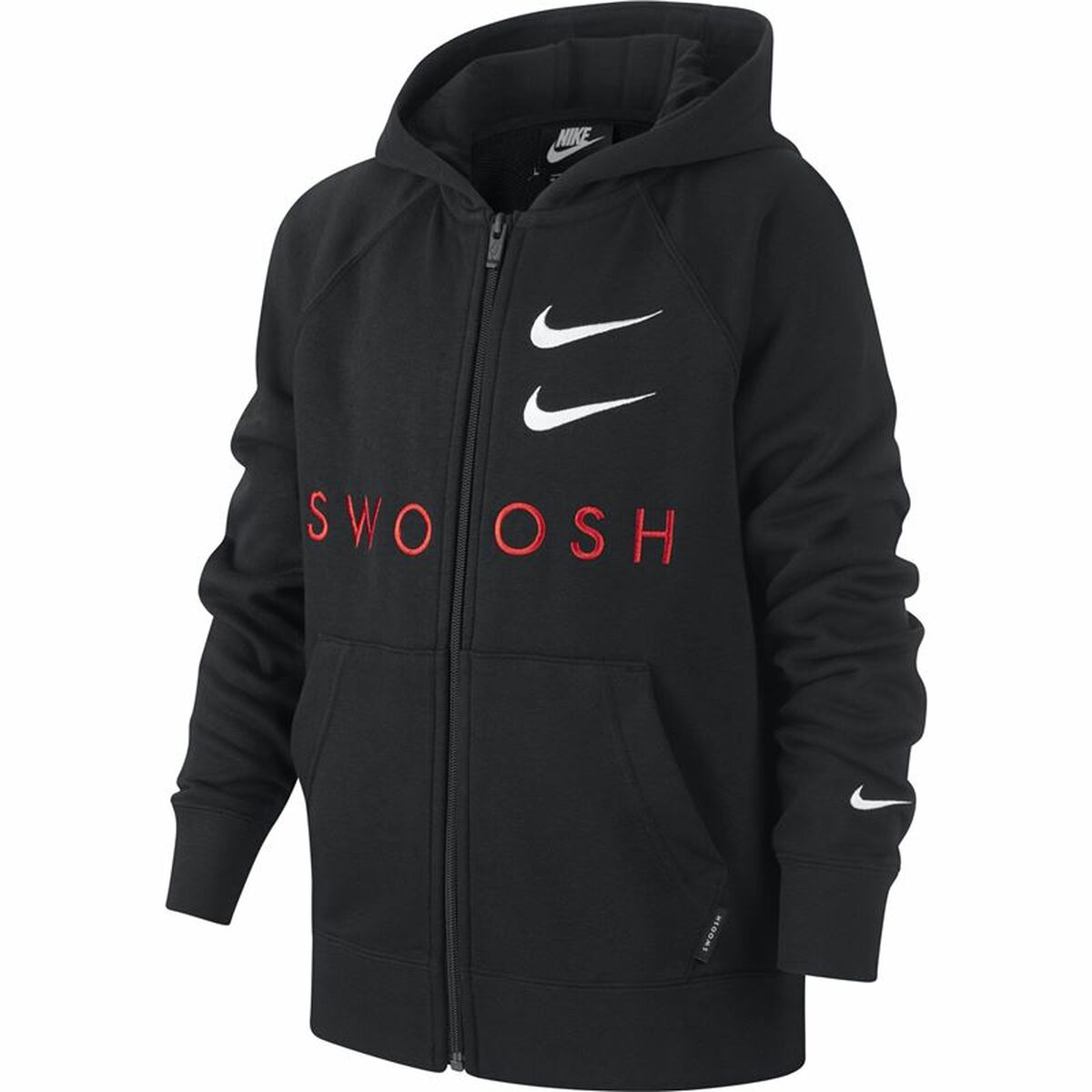 Jachetă Sport pentru Copii Nike Swoosh Negru - Mărime 8-10 Ani