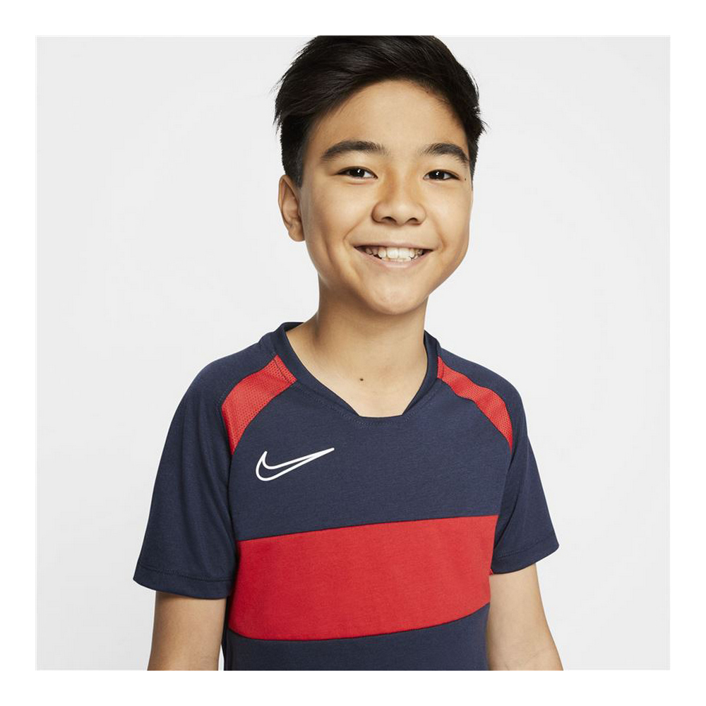 Tricou cu Mânecă Scurtă Copii Nike Dri-FIT Academy Albastru închis - Mărime 7-8 Ani