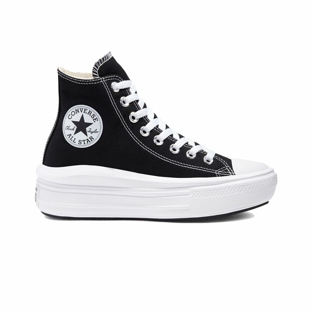 Pantofi sport pentru femei Converse Chuck Taylor All Star Move Femeie Negru - Mărime la picior 38