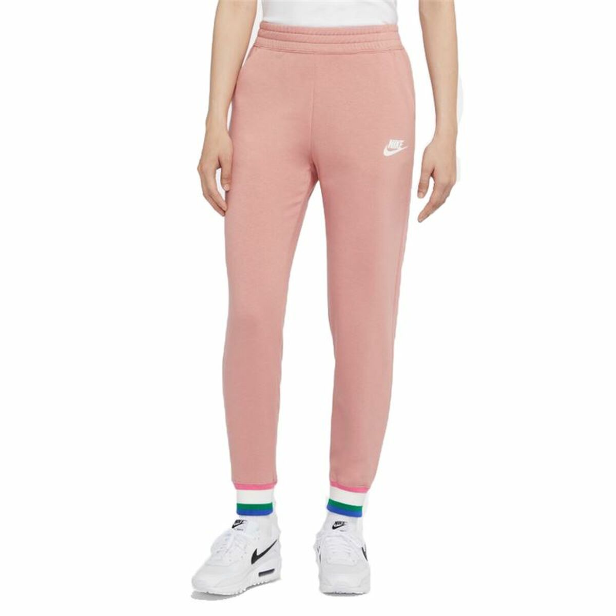 Pantaloni lungi de sport Nike Femeie Roz - Mărime L