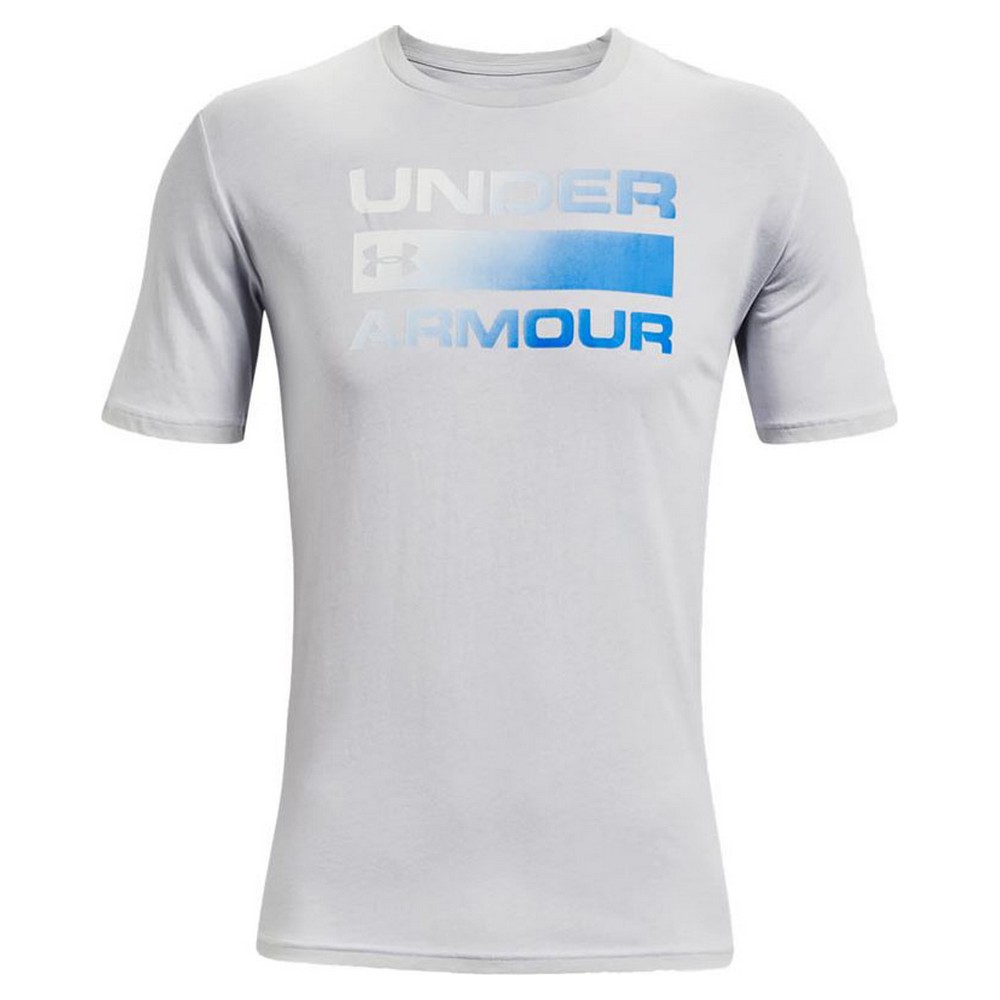 Tricou cu Mânecă Scurtă Bărbați Under Armour Team Issue Gri deschis - Mărime XL