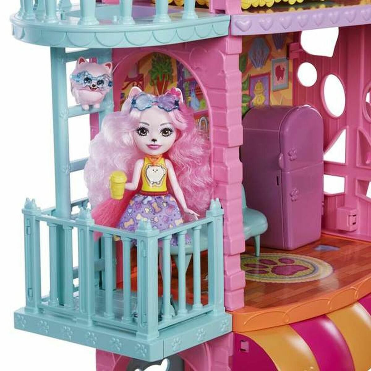 Casă de păpuși  Mattel Enchantimals de Palmer Pomeranian