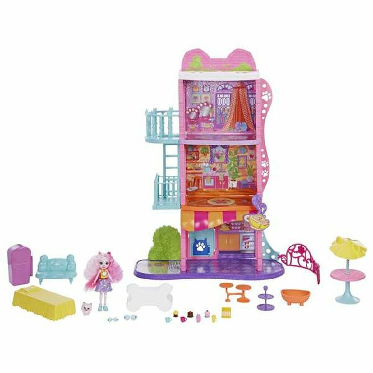 Casă de păpuși  Mattel Enchantimals de Palmer Pomeranian