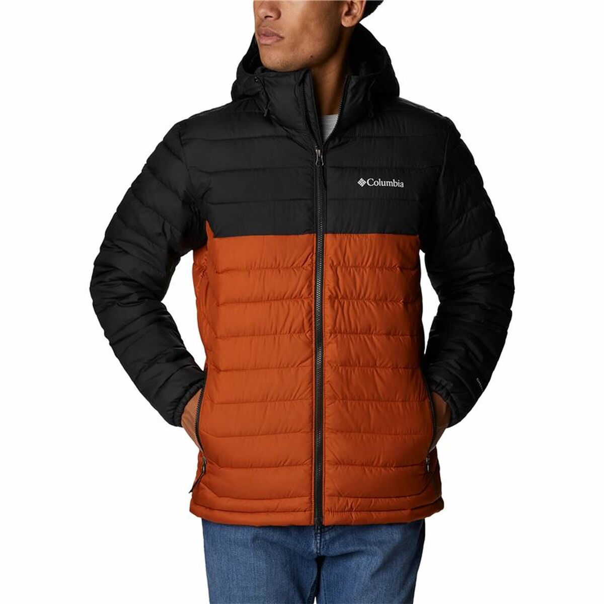 Jachetă Sport de Bărbați Columbia Powder Lite™ Negru - Mărime S
