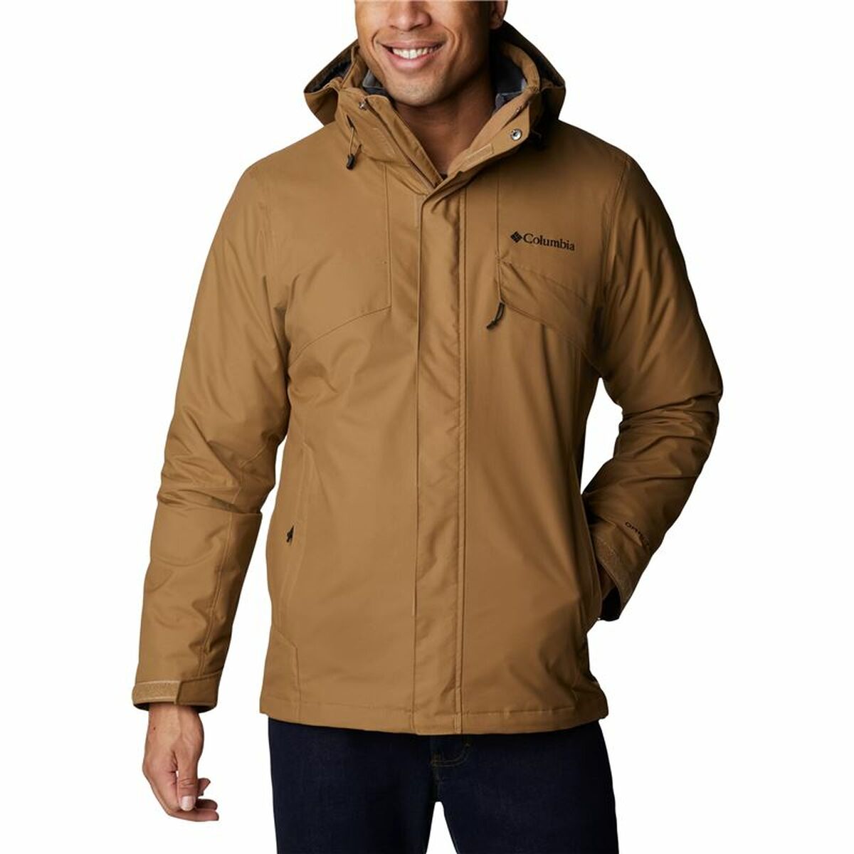 Jachetă Sport de Bărbați Columbia Bugaboo II Maro - Mărime XL