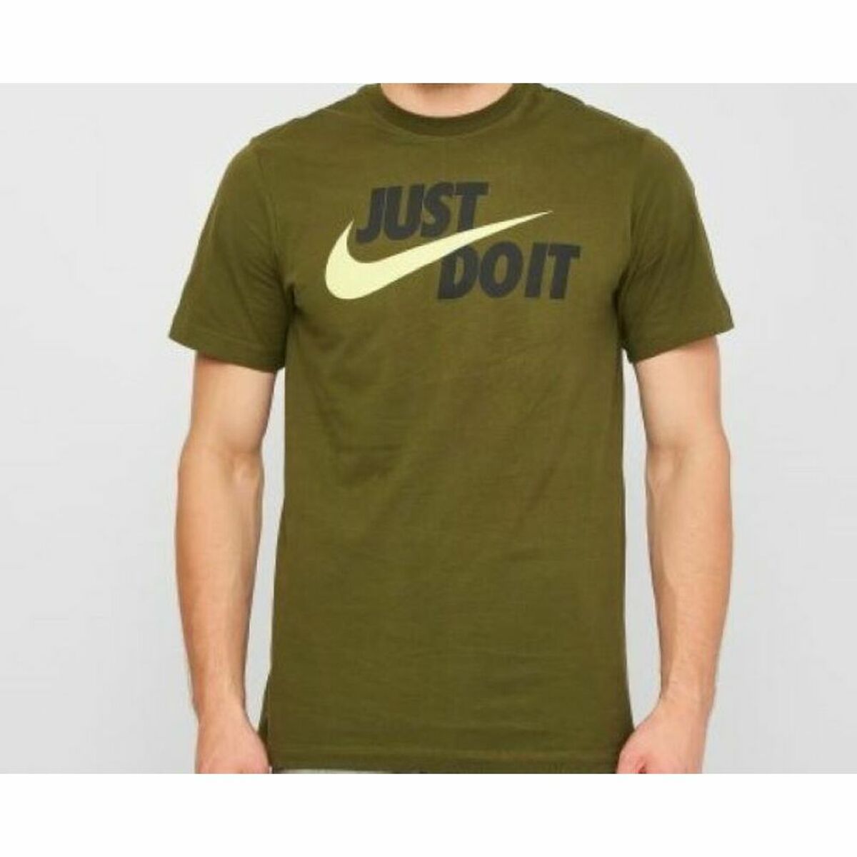 Tricou cu Mânecă Scurtă Bărbați Nike AR5006 327 Verde - Mărime L
