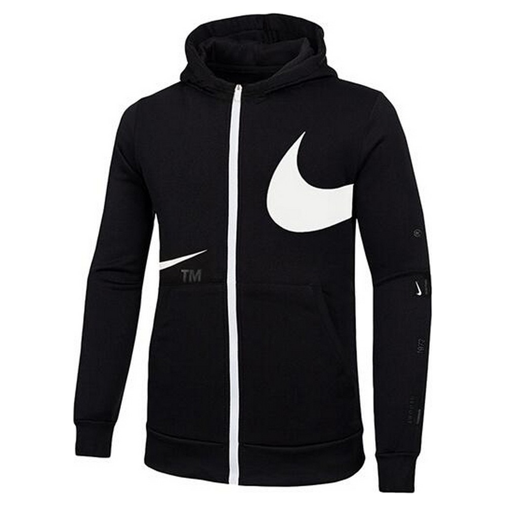 Jachetă Sport pentru Copii Nike Negru Bumbac - Mărime 14 Ani 