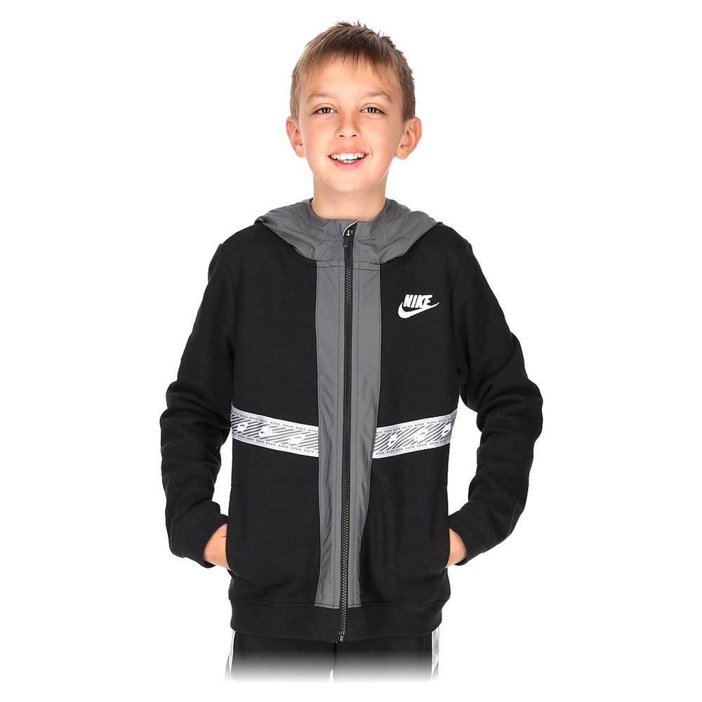 Jachetă Sport pentru Copii Nike Negru Bumbac - Mărime 16 Ani 