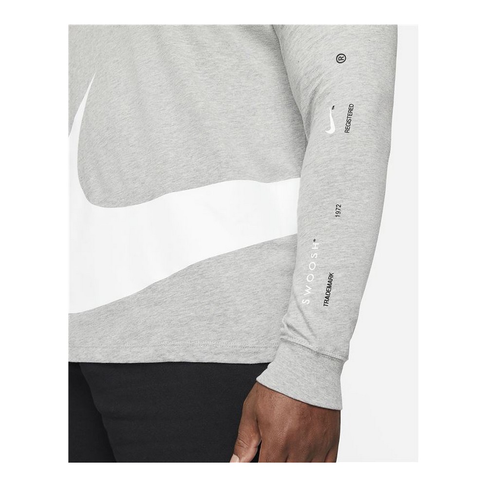 Tricou cu Mânecă Lungă Bărbați Nike Sportswear Gri deschis - Mărime XL