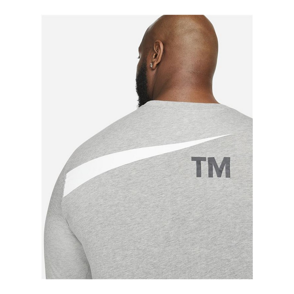 Tricou cu Mânecă Lungă Bărbați Nike Sportswear Gri deschis - Mărime XL