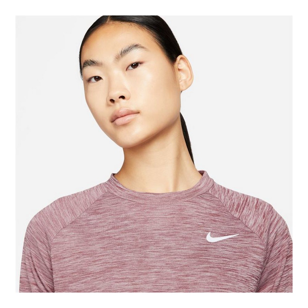 Tricou cu Mânecă Lungă de Damă Nike Pacer Somon - Mărime L