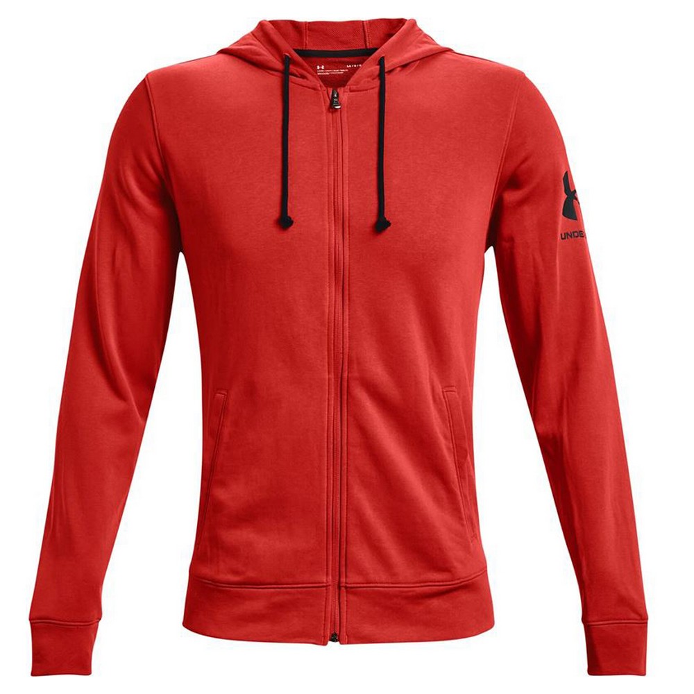 Jachetă Sport de Bărbați Under Armour Terry Roșu - Mărime XL