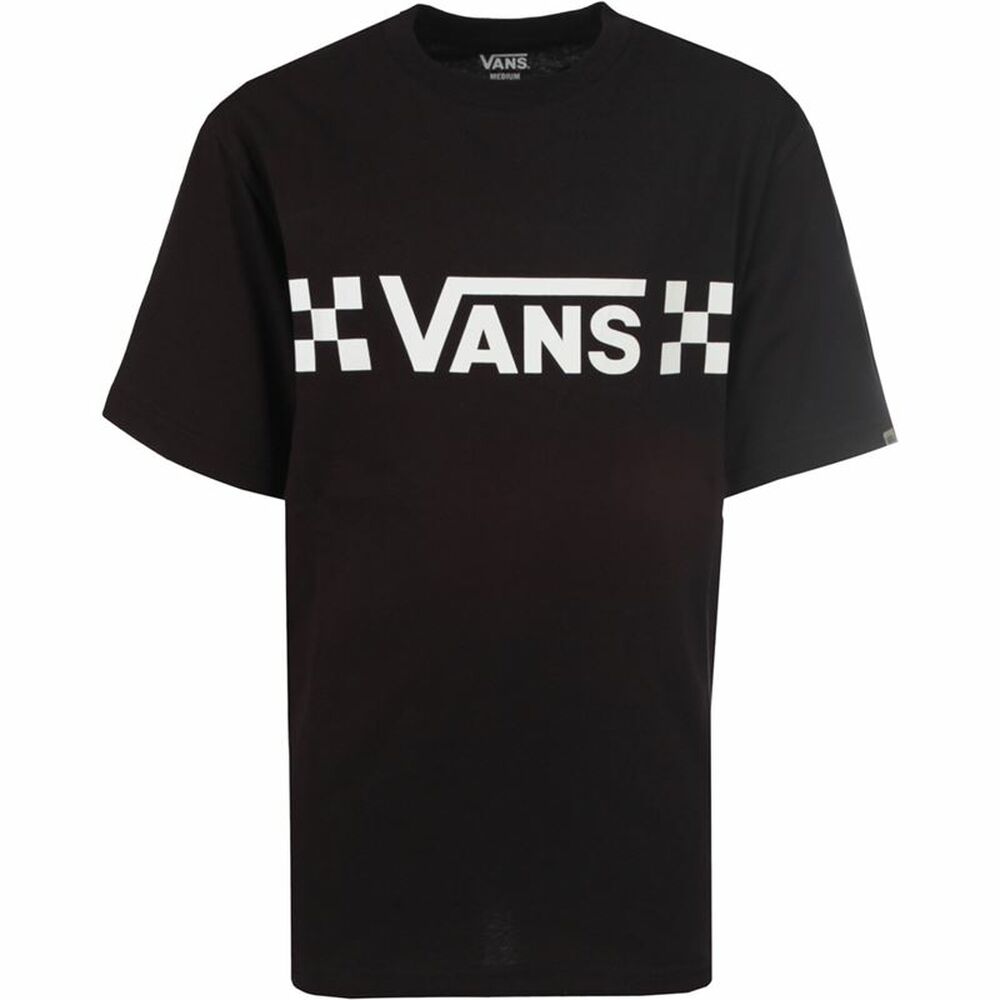 Tricou cu Mânecă Scurtă pentru Copii Vans Drop V Che-B Negru - Mărime XL
