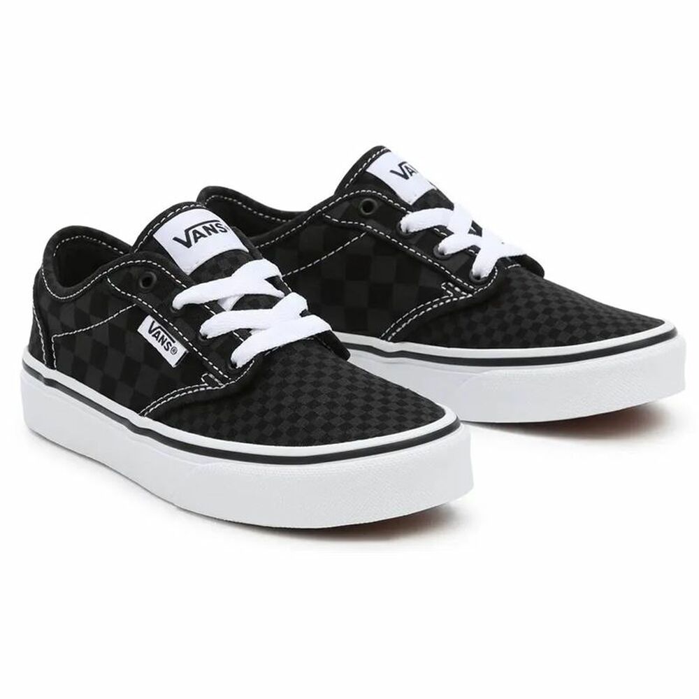 Adidași pentru Copii Vans Atwood Tonal Mix Check Negru - Mărime la picior 36.5