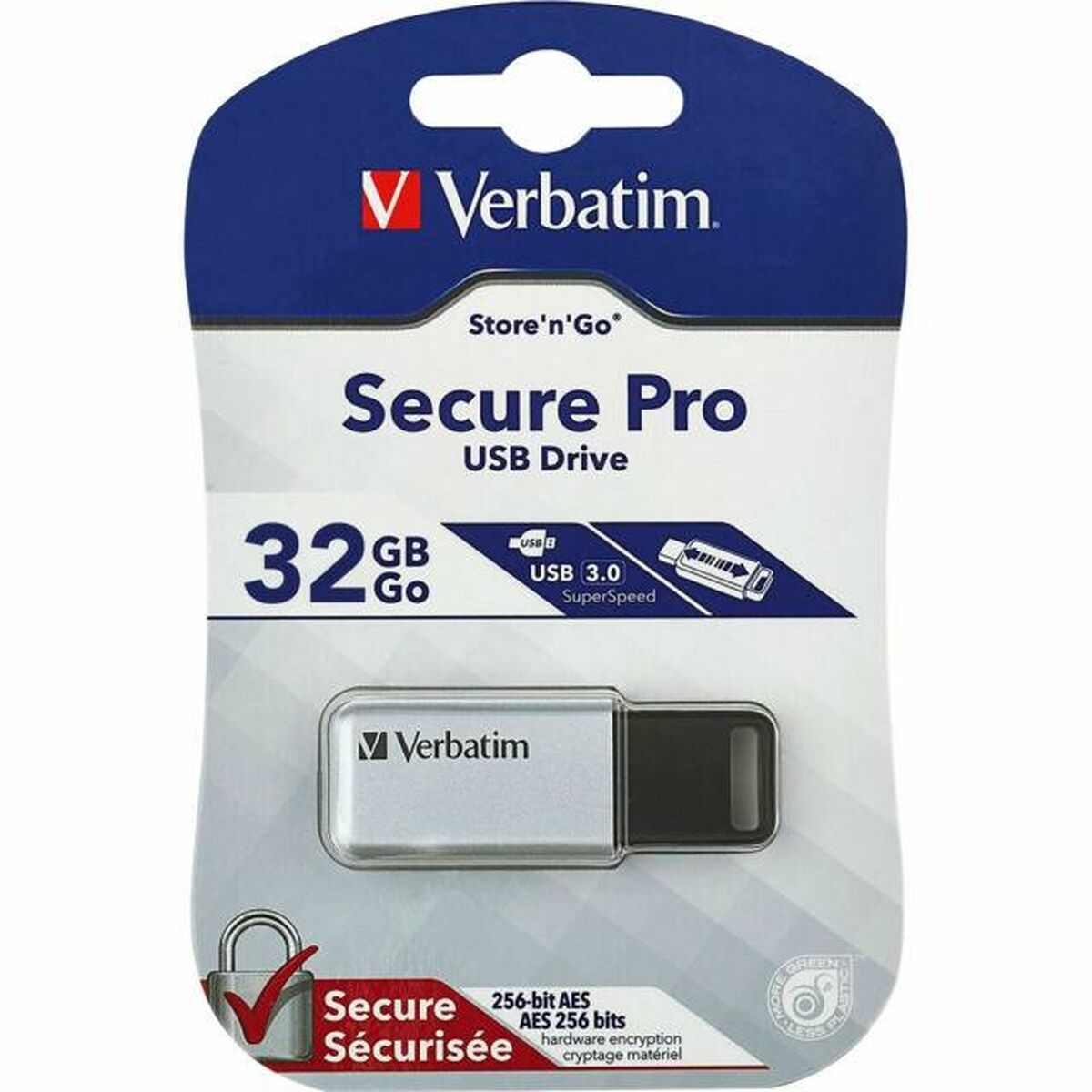 Memorie USB Verbatim Secure Pro
