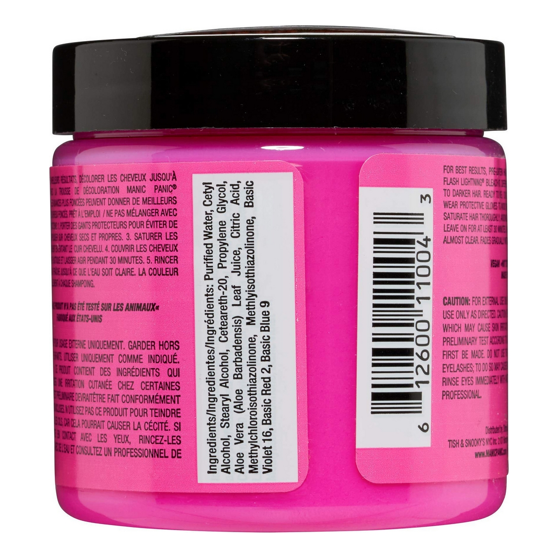 Vopsea Permanentă Classic Manic Panic ‎HCR 11004 Cotton Candy Pink (118 ml)