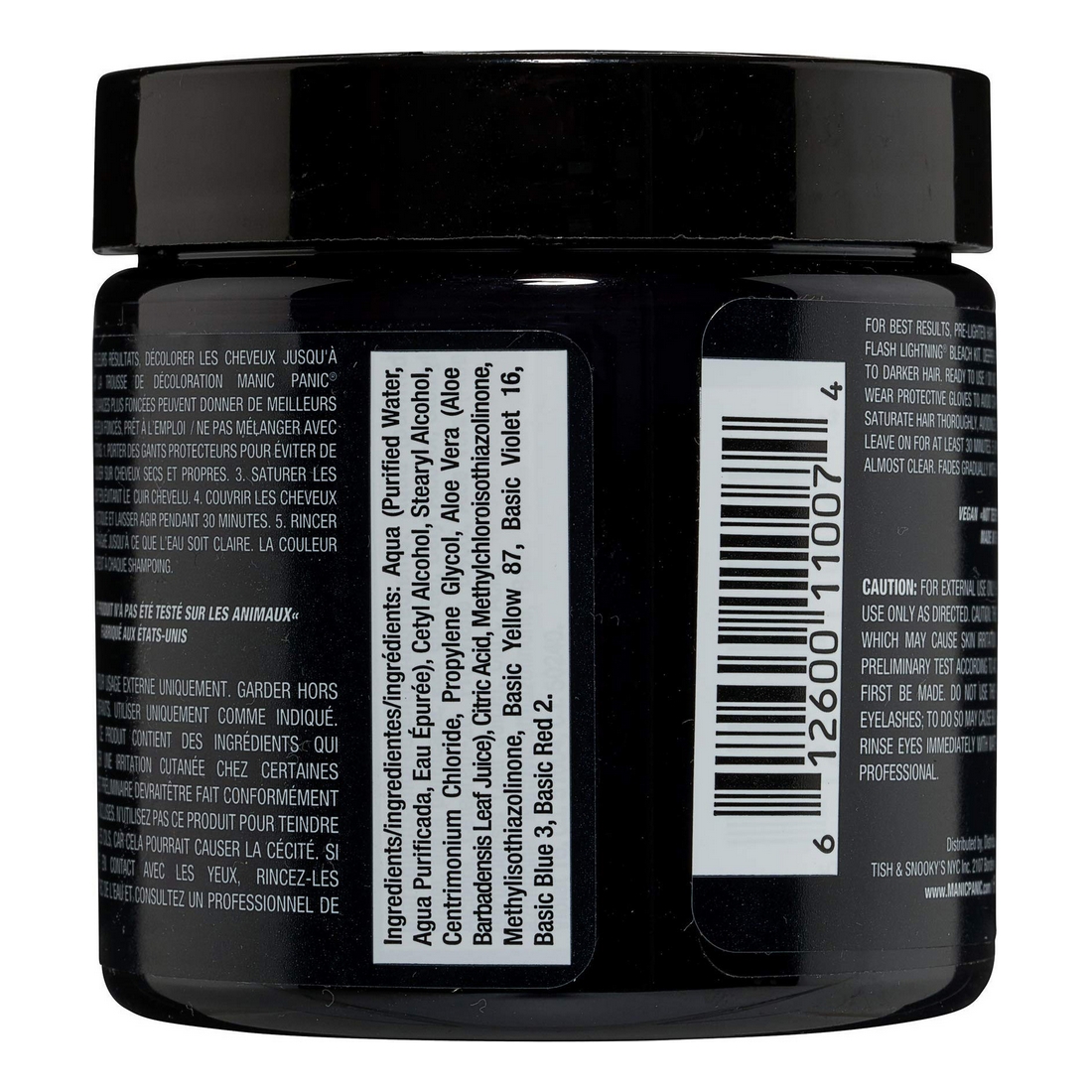 Vopsea Permanentă Classic Manic Panic ‎HCR 11007 raven (118 ml)