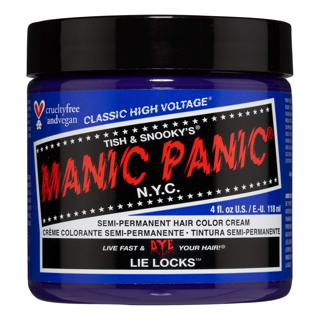 Vopsea Permanentă Classic Manic Panic ‎HCR 11019 Lie Locks (118 ml)