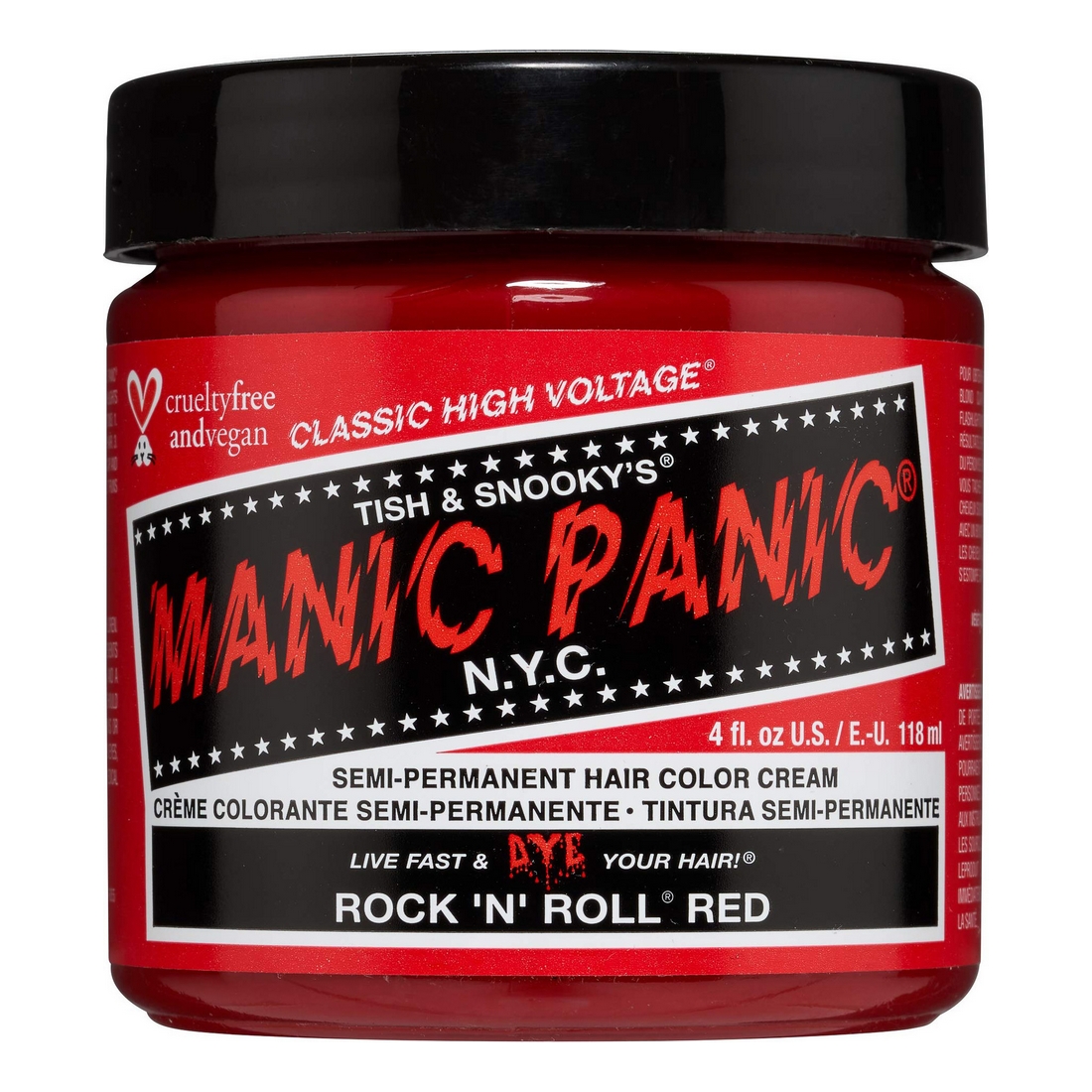 Vopsea Permanentă Classic Manic Panic Rock 'N' Roll (118 ml)