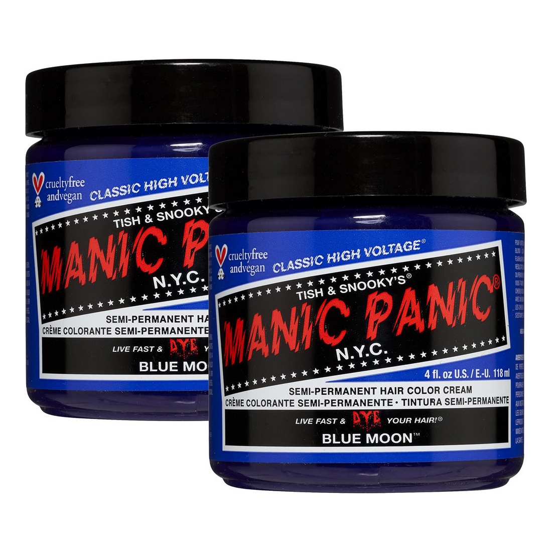Vopsea Permanentă Classic Manic Panic Blue Moon (118 ml)