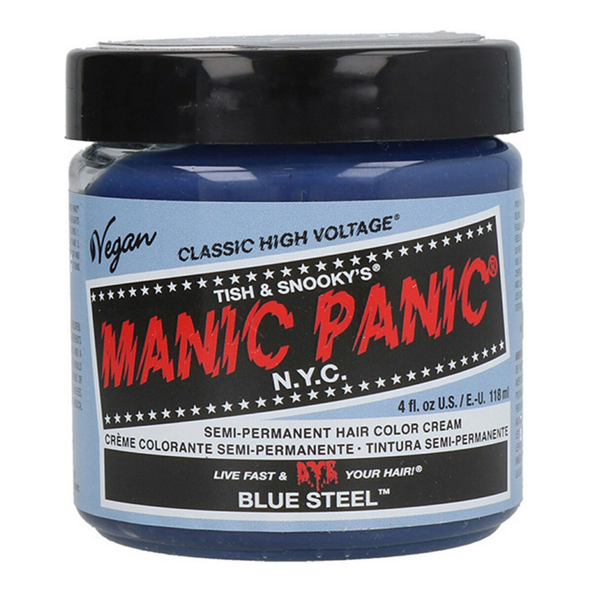 Vopsea Permanentă Classic Manic Panic Blue Steel (118 ml)