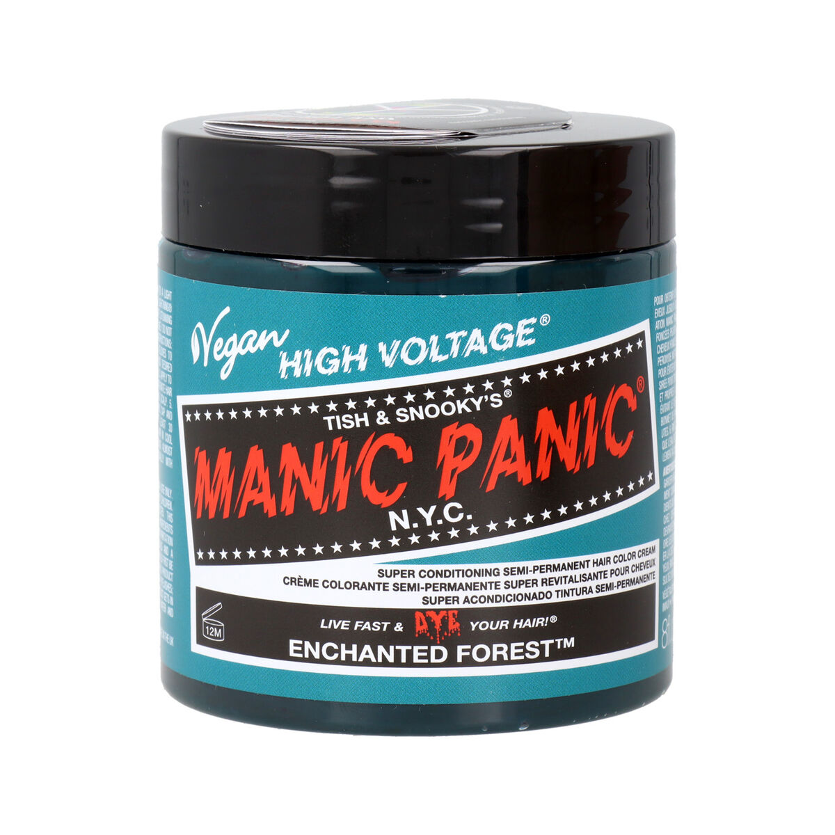Pusiau laikinas dažas Manic Panic Panic High Albastru Vegan (237 ml)