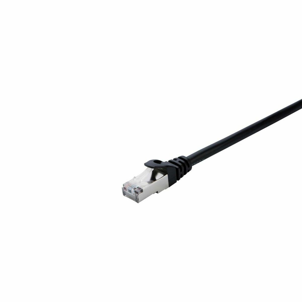 Cablu de Rețea Rigid FTP Categoria 7 V7 V7CAT7FSTP-50C-BLK   Negru 0,5 m