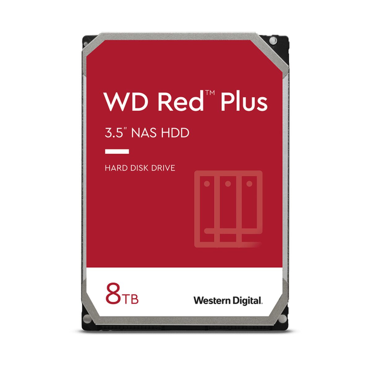 Hard Disk Western Digital Red Plus 8 TB SSD 8 TB 3,5