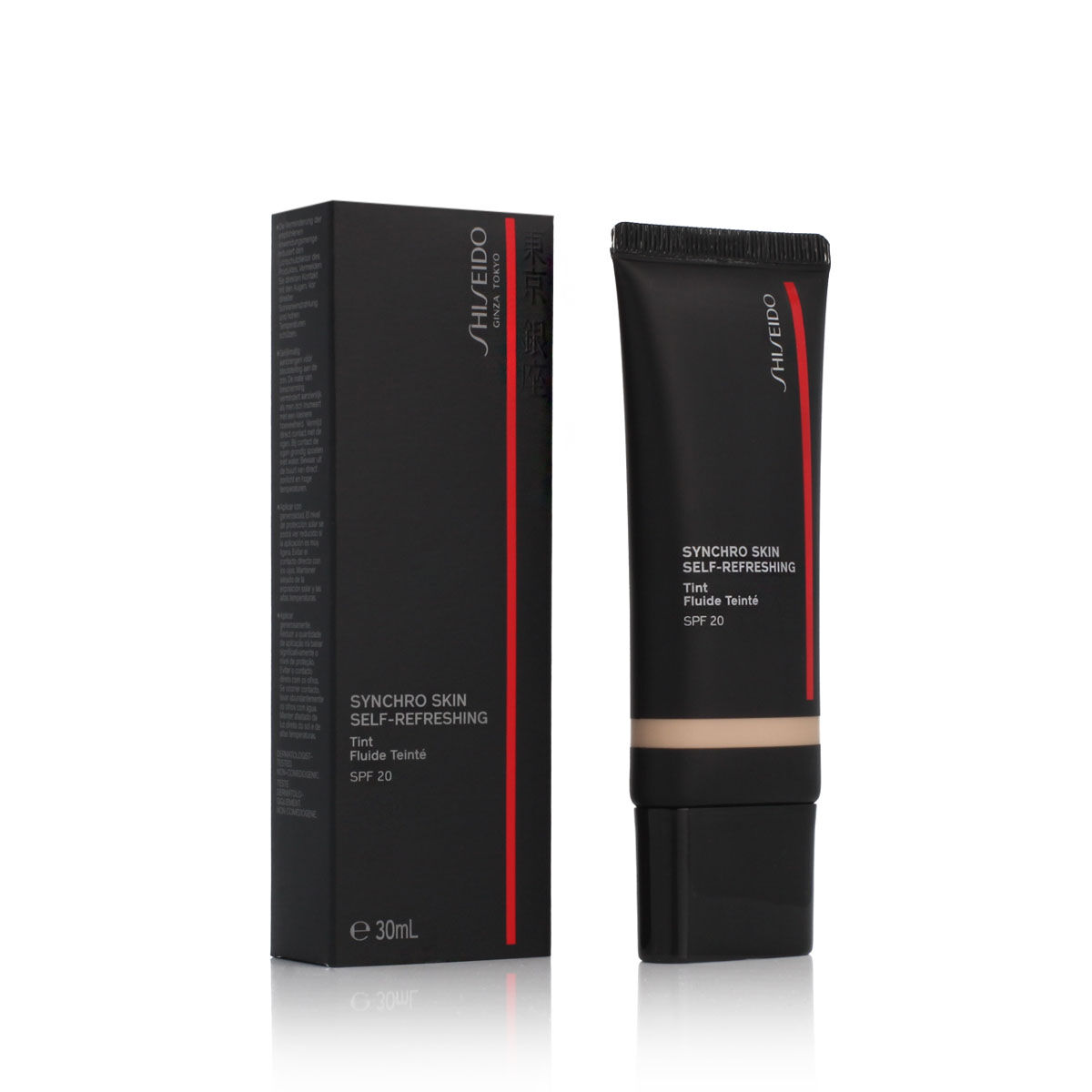 Produs pentru Curățarea Feței Shiseido Synchro Skin Self-Refreshing Tint Nº 125 Fair/Très Clair Asterid (30 ml)