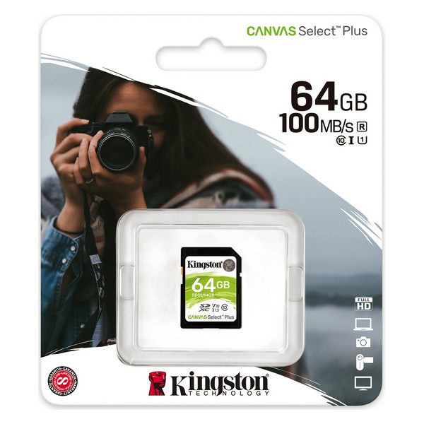 Card de Memorie SD Kingston SDS2 100 MB/s exFAT - Capacitate 128 GB