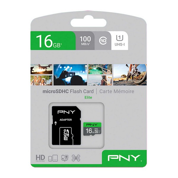 Card de Memorie Micro SD cu Adaptor PNY Elite C10 - Capacitate 256 GB