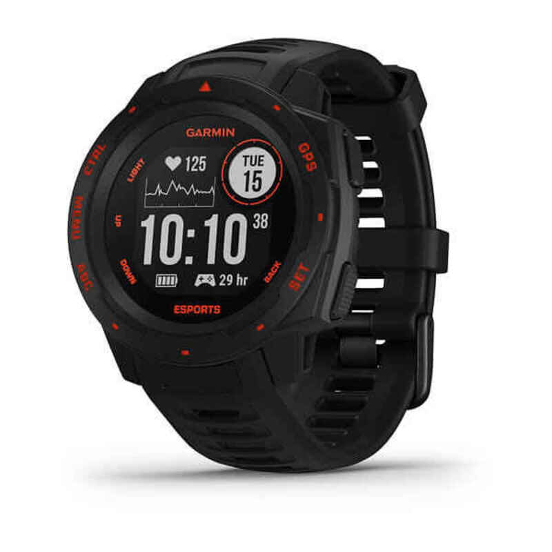 Smartwatch GARMIN Instinct Esports Edition Bluetooth GPS Negru