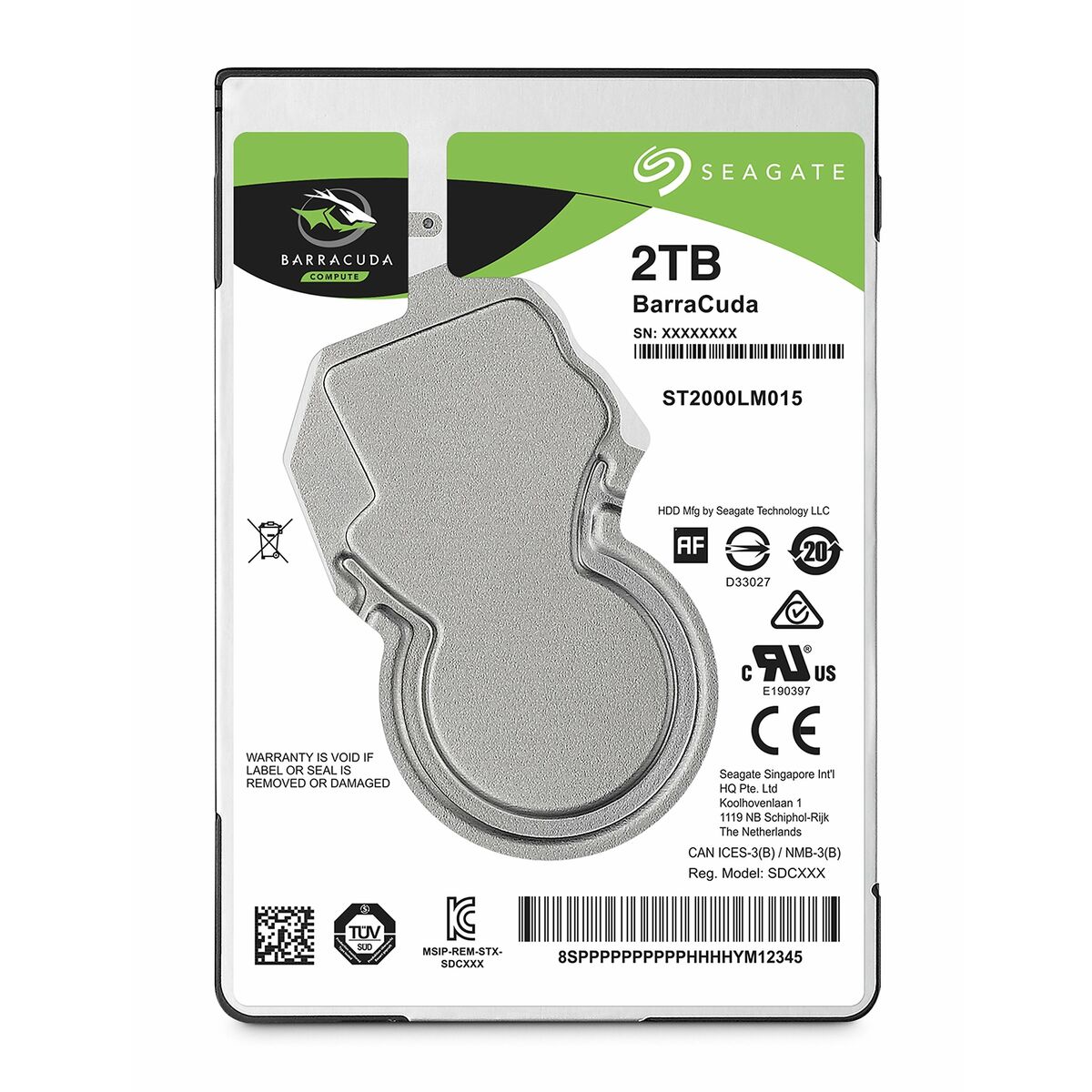 Hard Disk Seagate Barracuda 2 TB