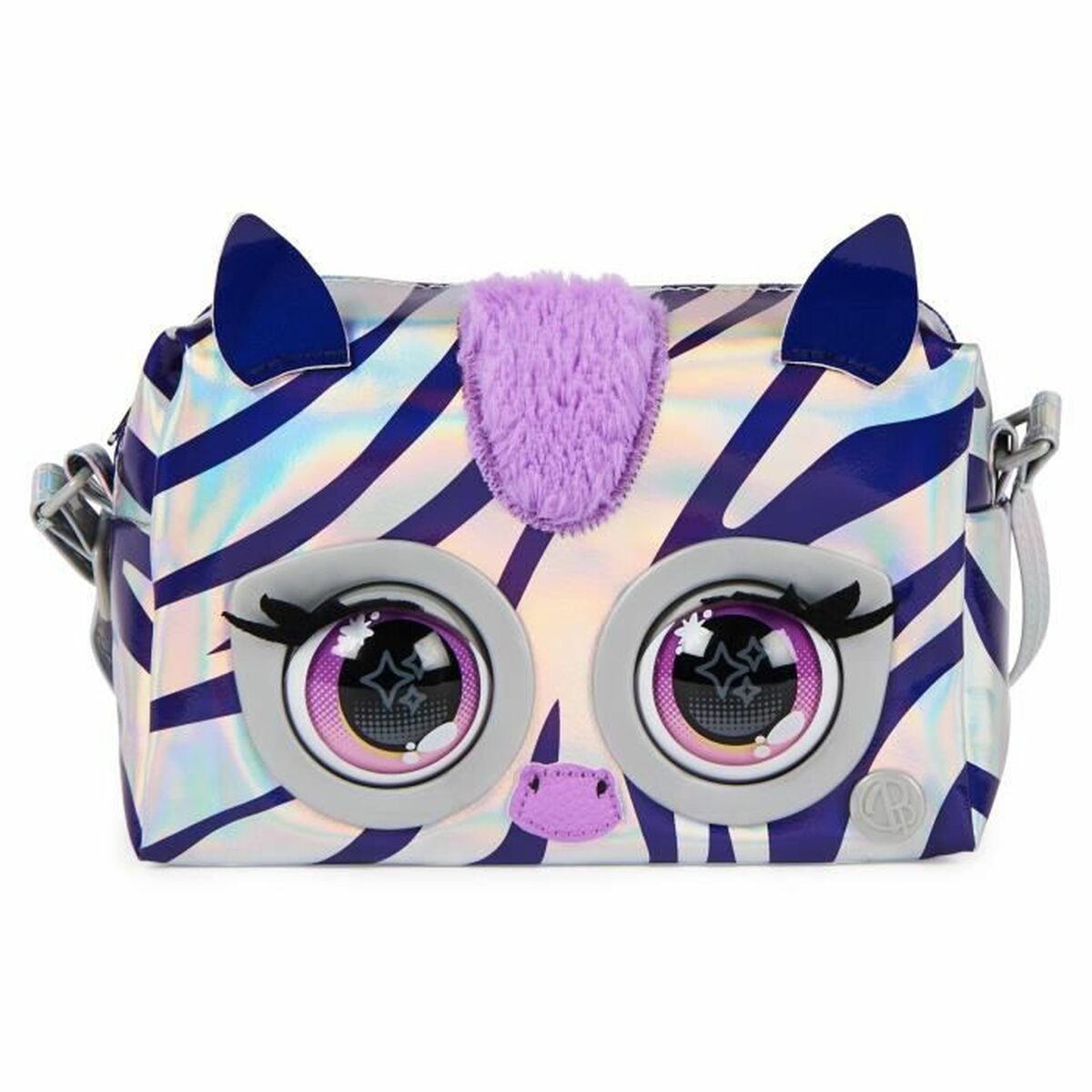 Jucărie de Pluș Spin Master PURSE PETS - BOLSO MASCOTA INTERACTIVA - MAGIC ZEBRA - Bolso niña y Mascota Interactiva Cebra con má