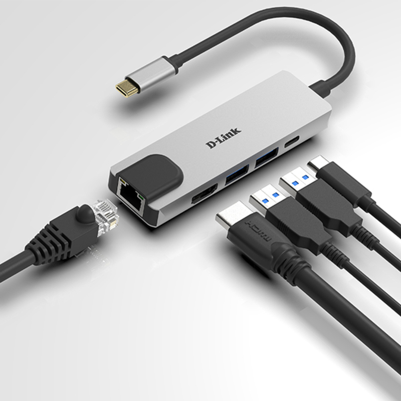 Hub USB C D-Link DUB-M520            