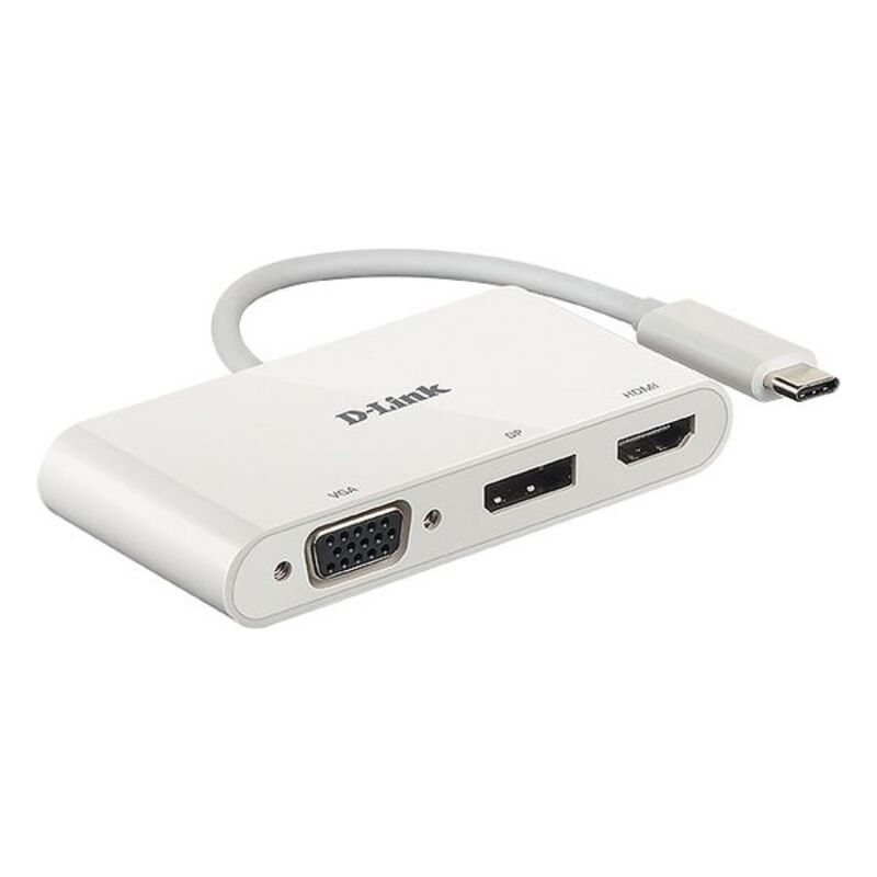 Hub USB D-Link DUB-V310             Alb